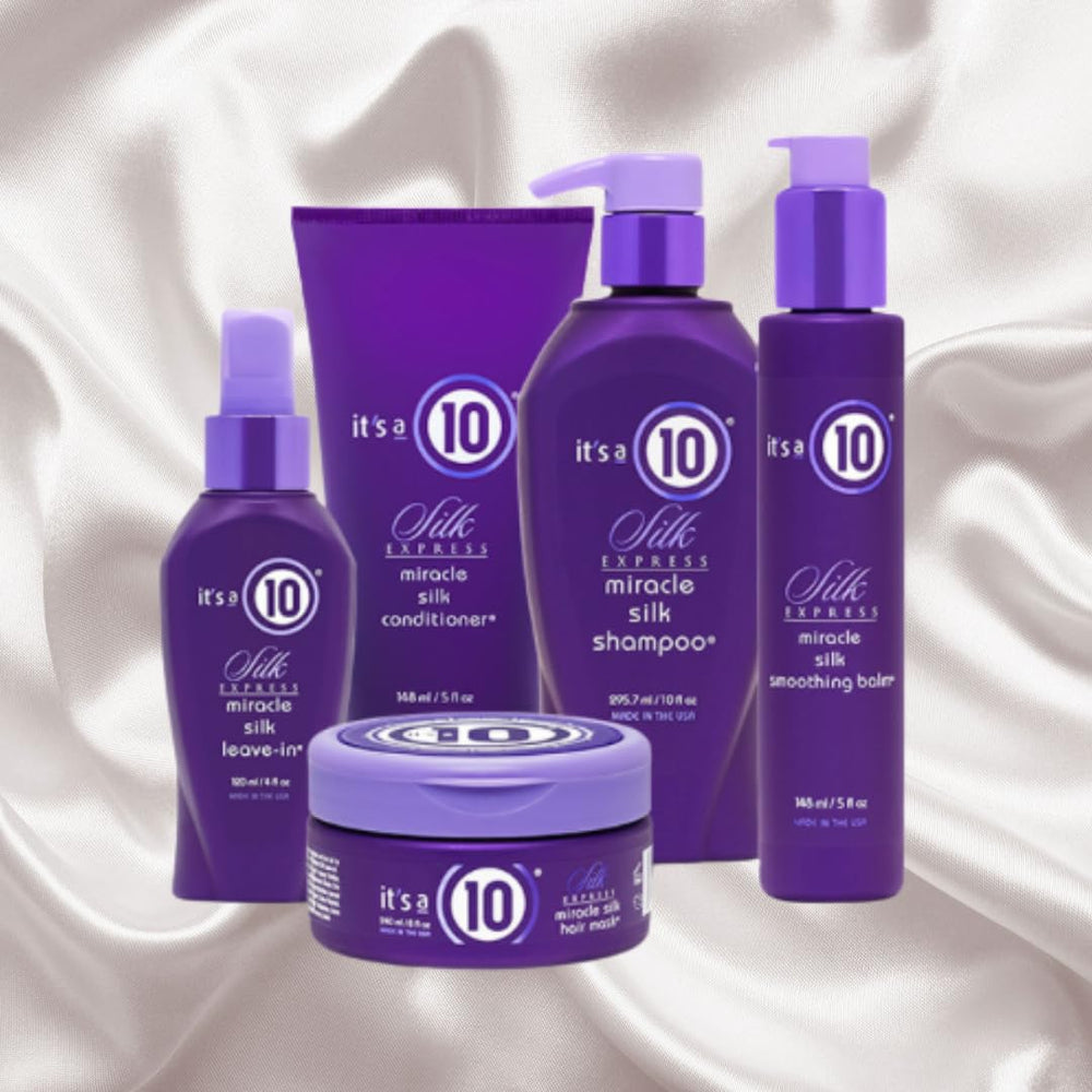 Its A 10 Silk Express Balm — illustration d application pour un lissage durable et contrôlé