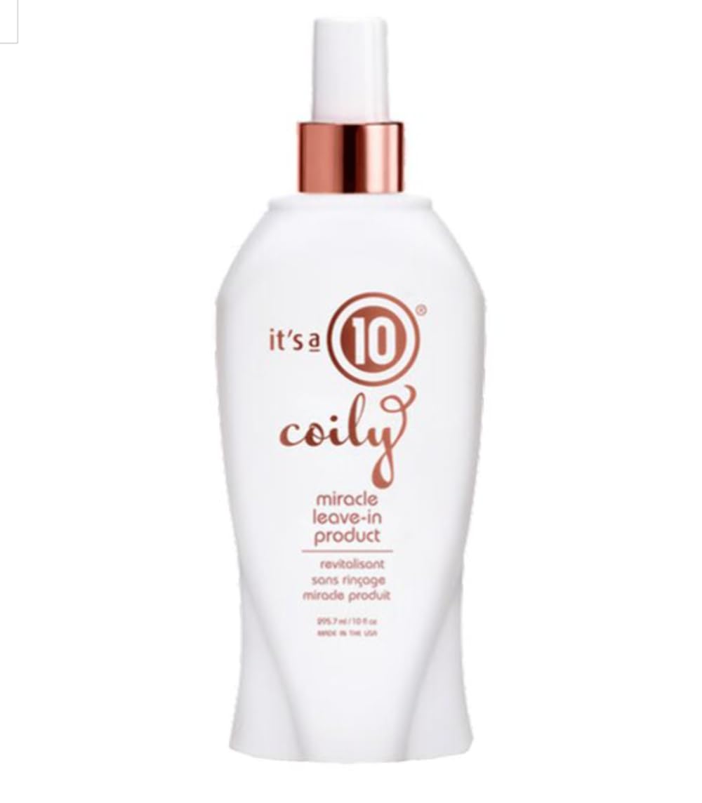 Its A 10 Haircare Coily Collection texture soyeuse sur cheveux bouclés