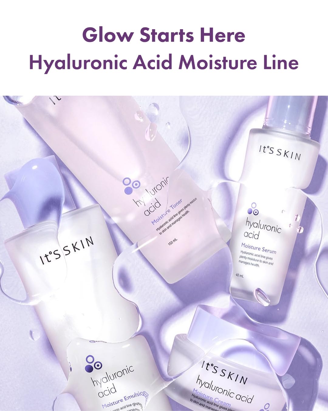 It'S SKIN Sérum Hyaluronique Usage Quotidien — convient à tout type de peau.