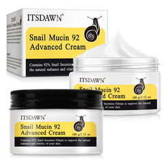 ITSDAWN Crème Visage Mucin Escargot 92% – hydratation durable pour peau sèche et sensible.
