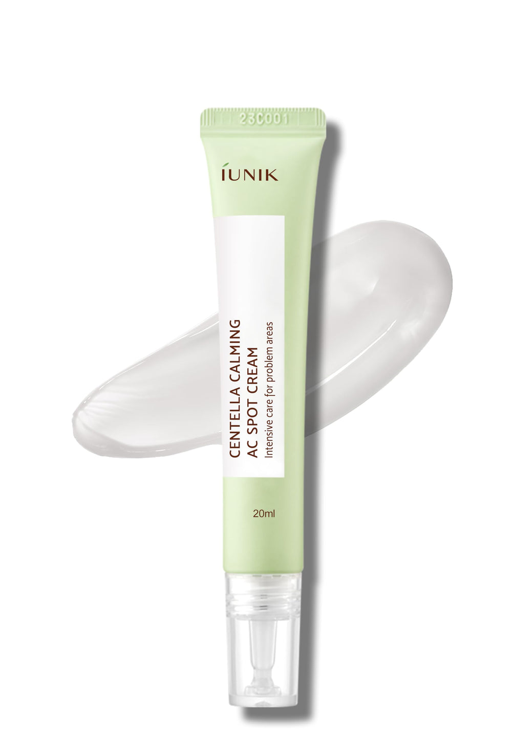 IUNIK Gel Centella 81% ciblant les boutons d'acné pour une action ciblée
