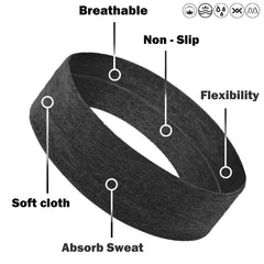Bandeau IVARYSS sport avec variété de couleurs pour assortir les tenues.