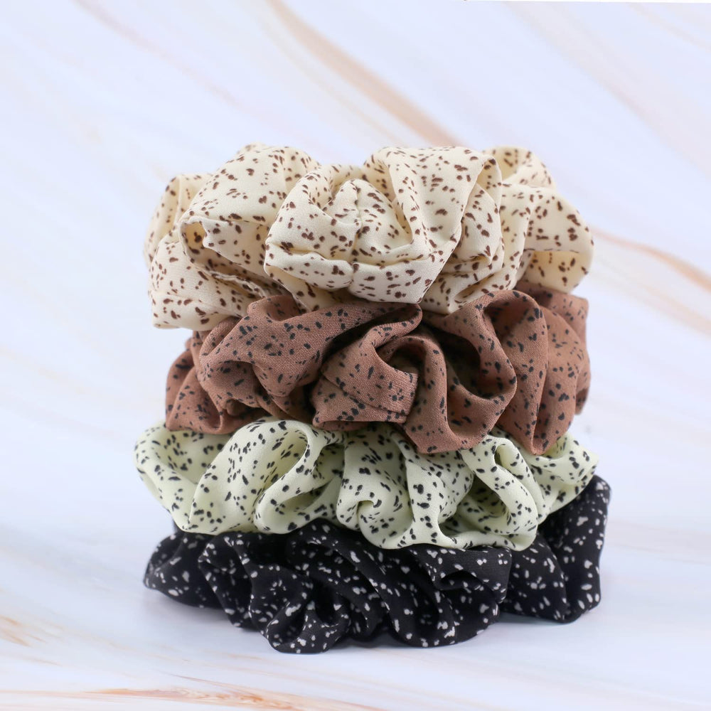 IVARYSS chouchou satin grand diamètre 6 pouces, convient aux cheveux épais.