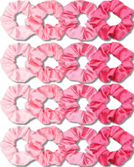 IVARYSS serre-cheveux satin rose multicolore pour cheveux délicats et coiffures quotidiennes.