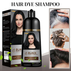 Ivnil shampooing noir 3 en 1: mousse prête à l’application rapide sous la douche.