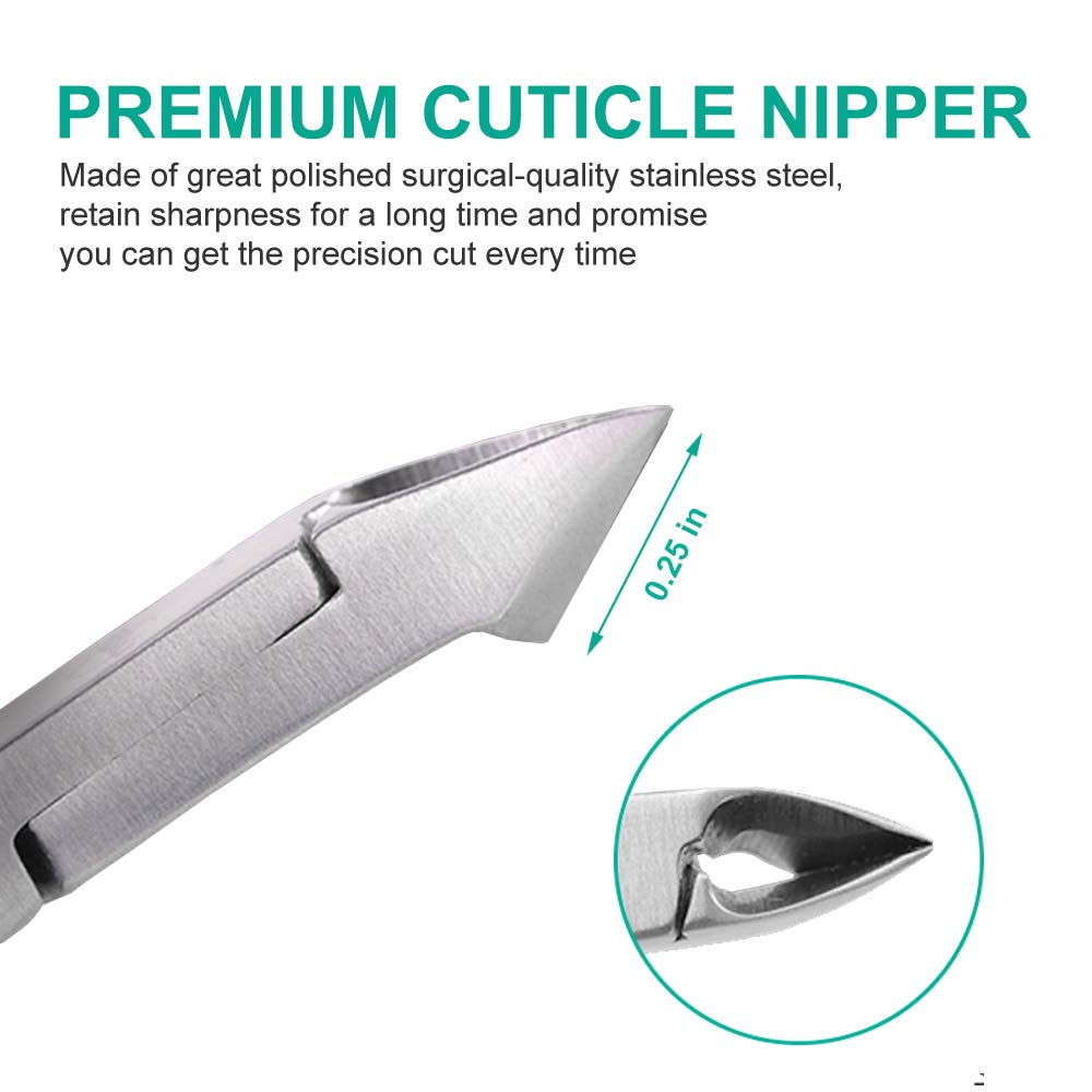 IVON Cuticle Trimmer lame en inox précise pour des coupes nettes.