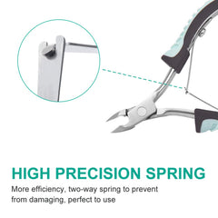 IVON Cuticle Trimmer pointe précise pour atteindre les angles délicats.