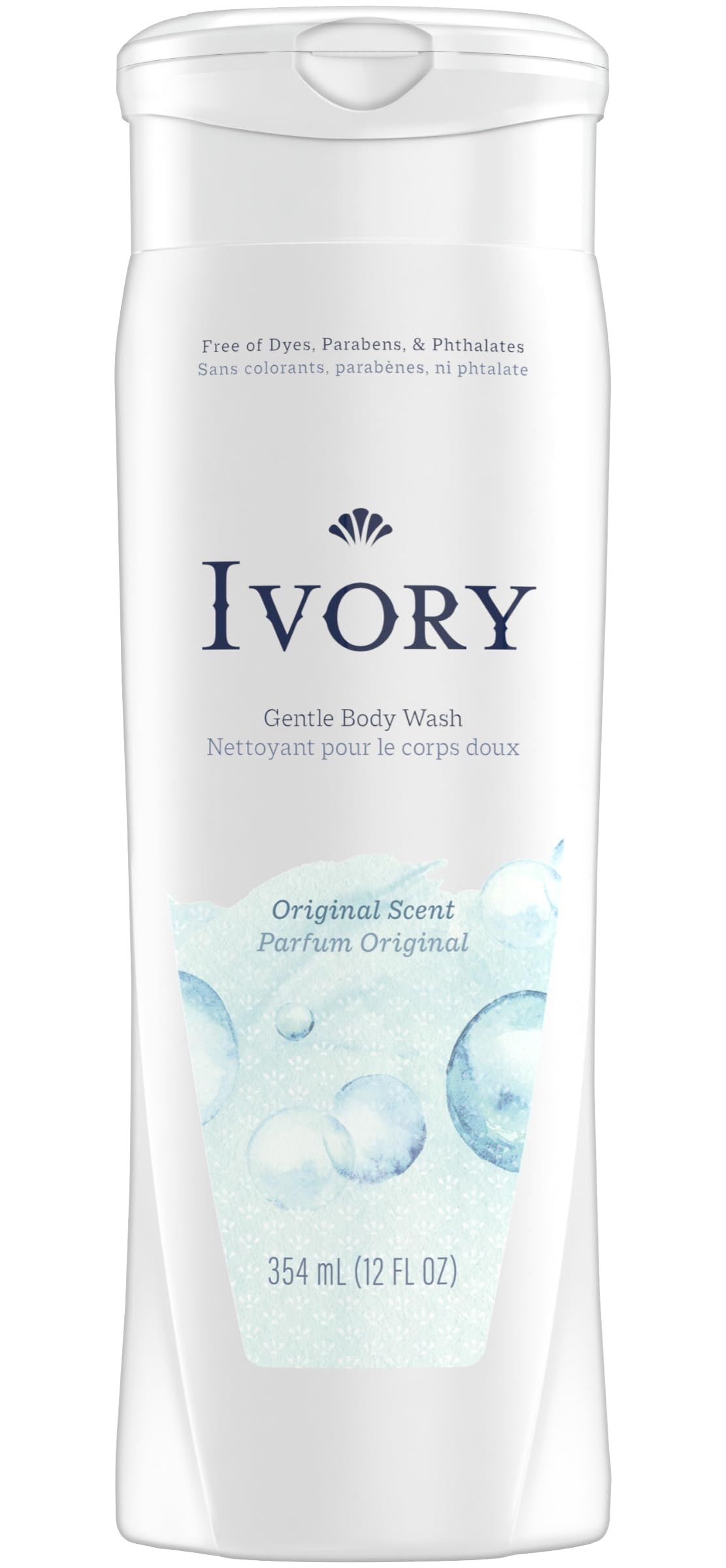 Ivory Body Wash Original rinse-clean action after shower