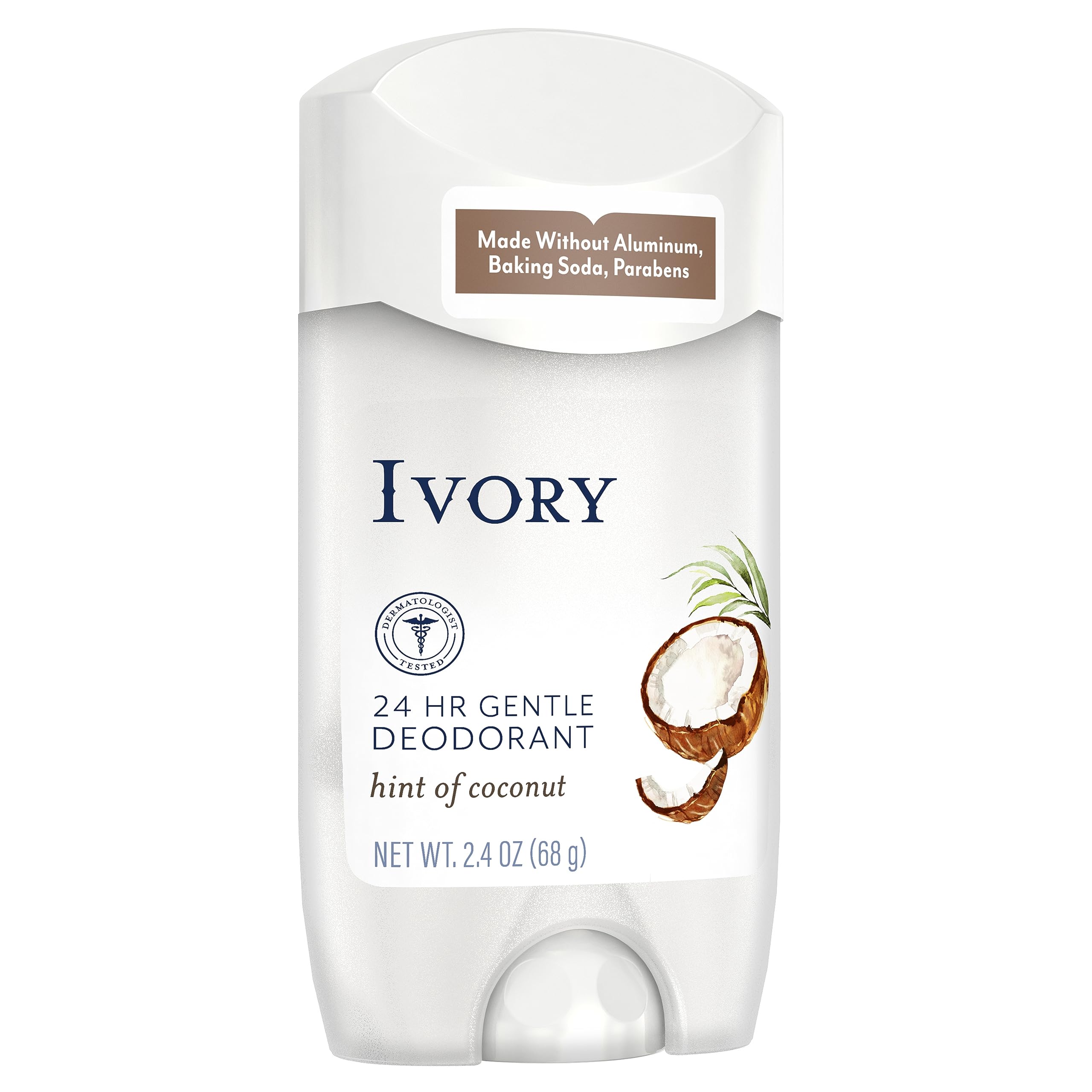 Ivory déodorant sans cruauté animale, respectueux de votre routine.