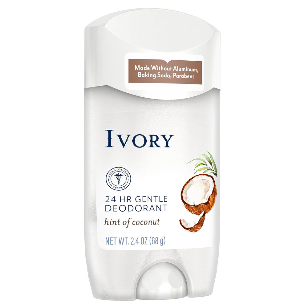 Ivory déodorant sans cruauté animale, respectueux de votre routine.