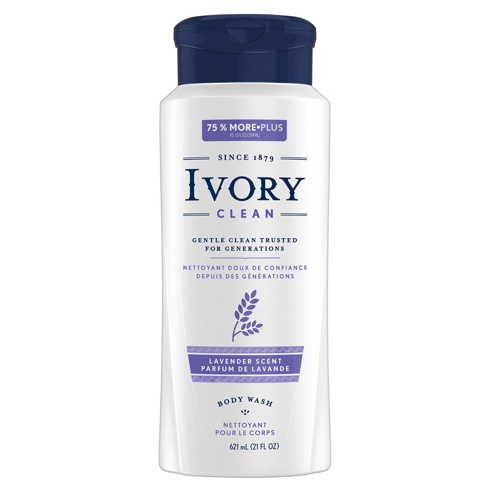 Ivory gel douche lavande: nettoie en douceur et laisse la peau rafraîchie