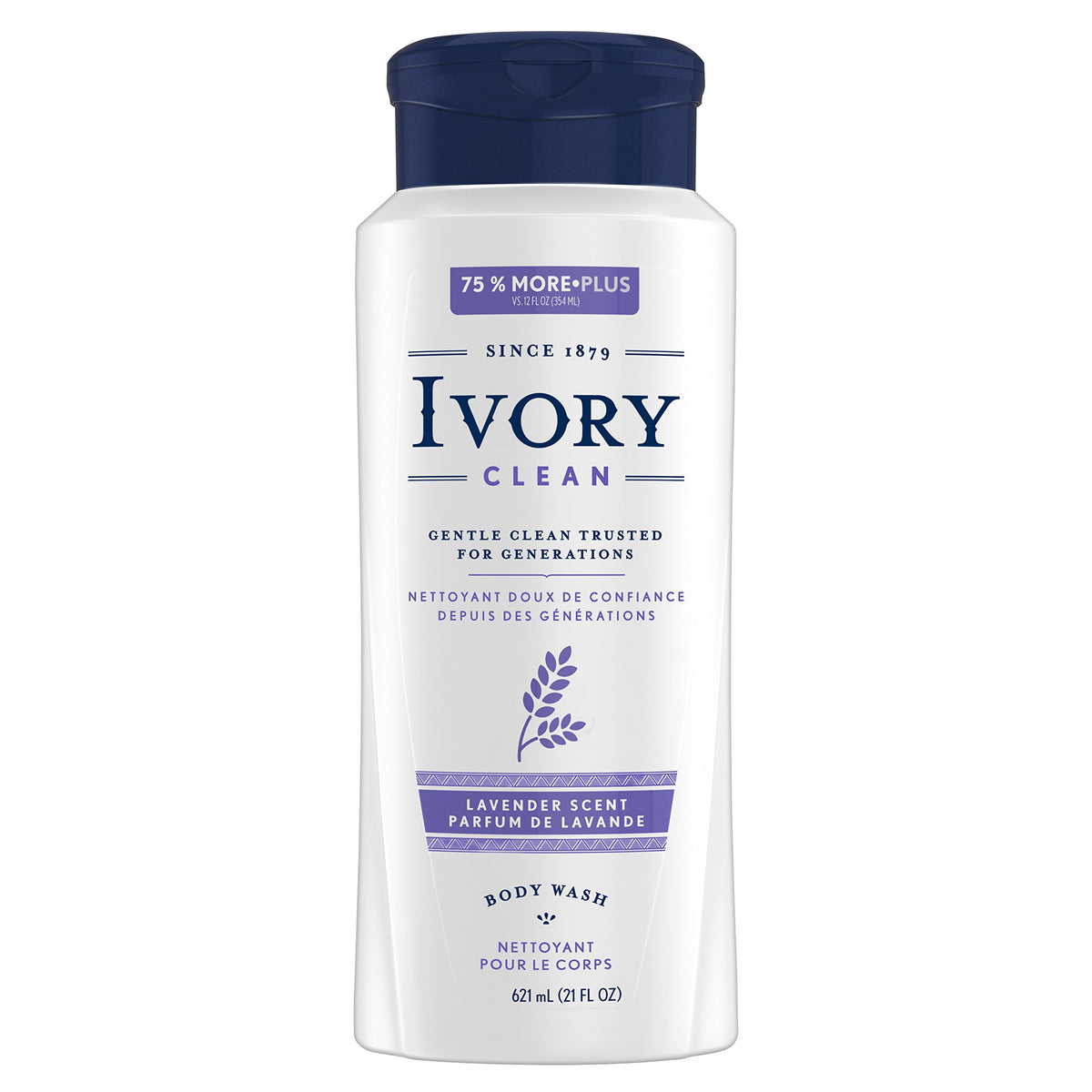 Ivory gel douche lavande: nettoie en douceur et laisse la peau rafraîchie