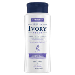 Ivory gel douche lavande: nettoie en douceur et laisse la peau rafraîchie