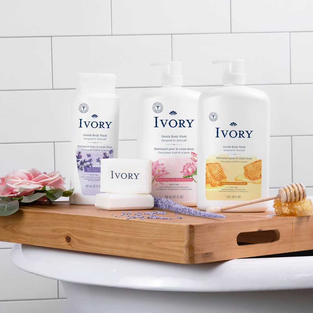 Ivory Savon Barre — héritage depuis 1879, simplicité naturelle.