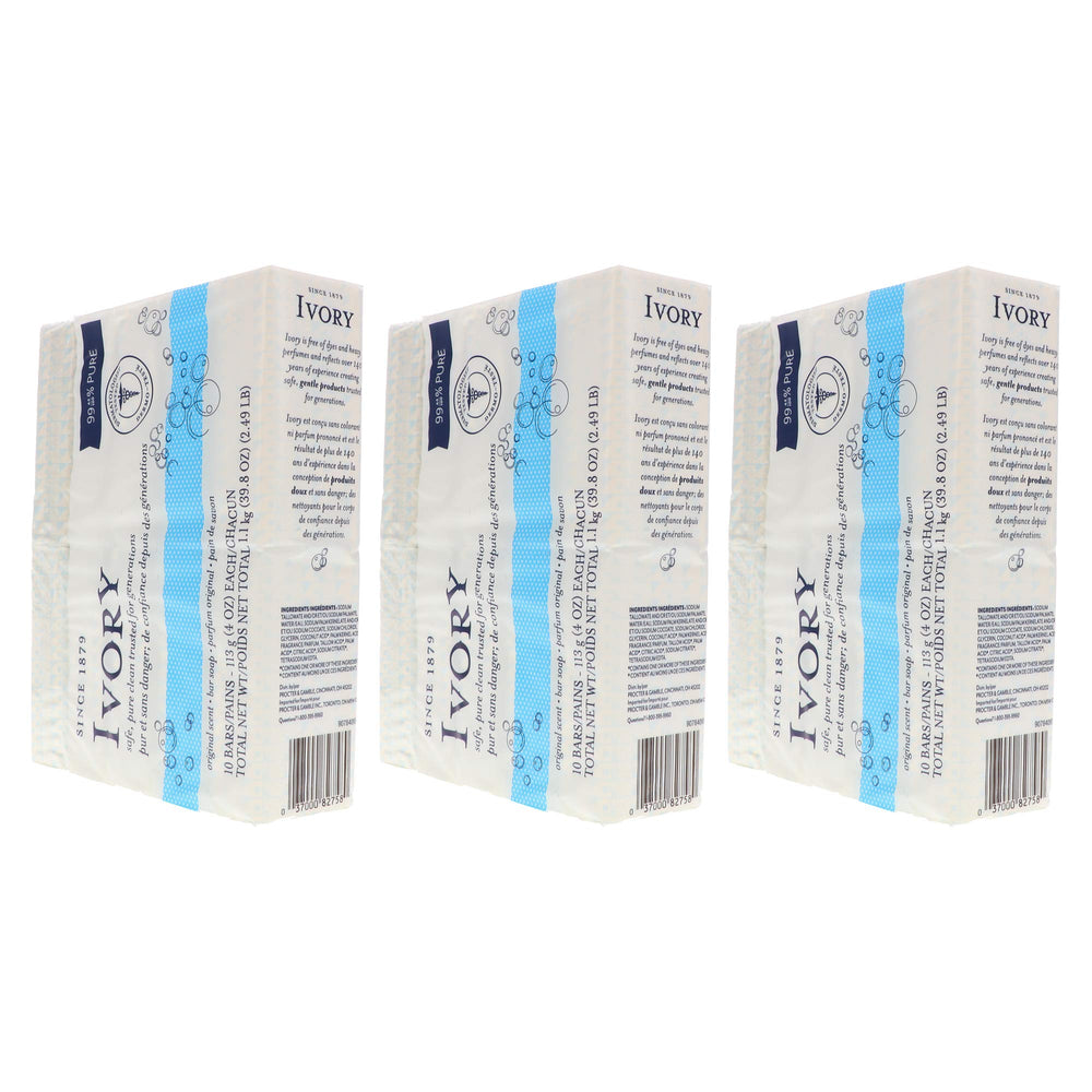 Savon Ivory sous douche, mousse légère prête à l’emploi.