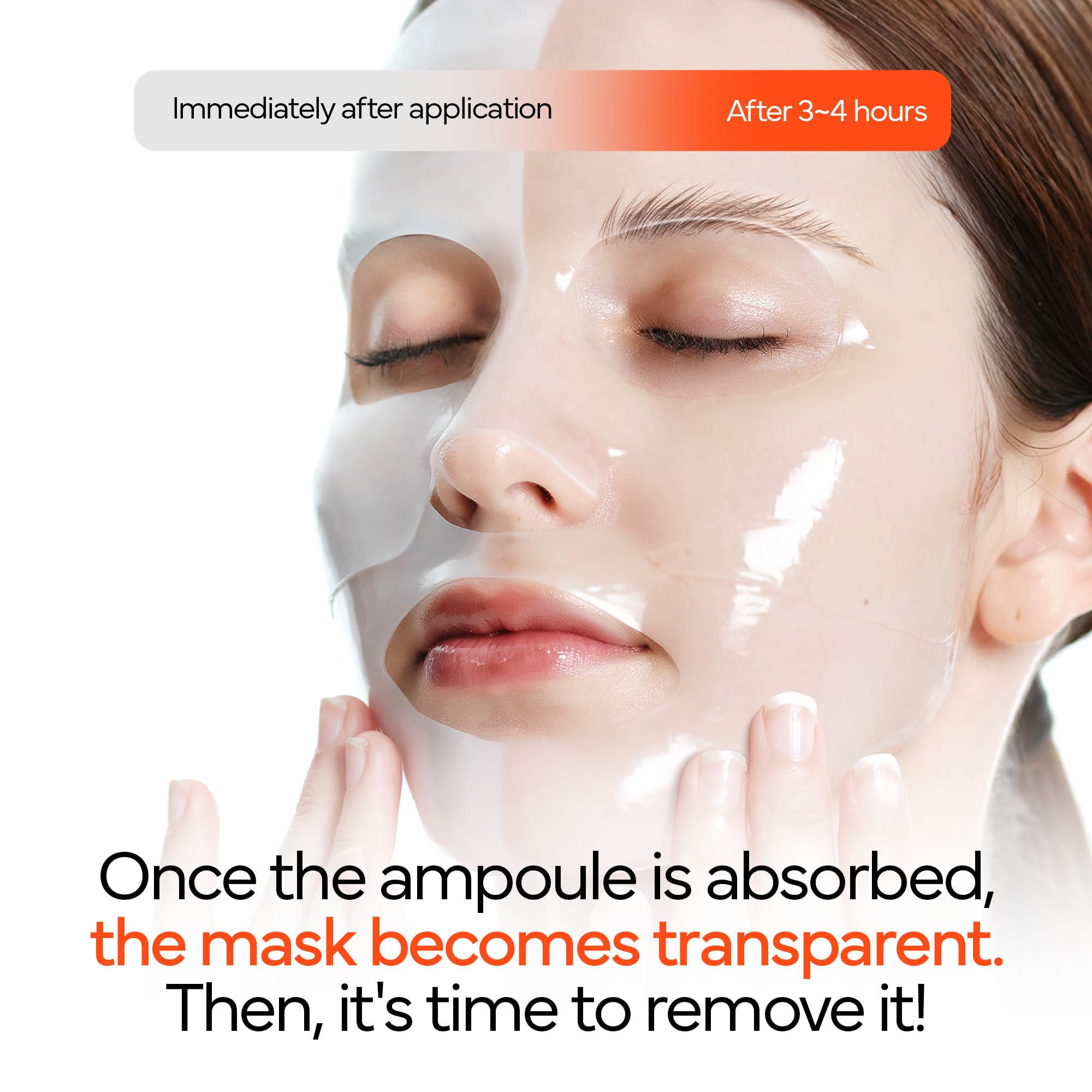 IVOSKIN Masque Collagène Gelée: testé dermatologiquement sans colorants artificiels.