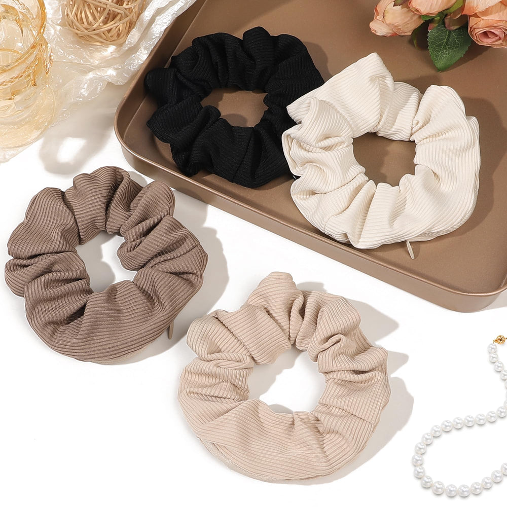 Ivyu pocket-scrunchies zip-ouvert, démonstration de la poche cachée
