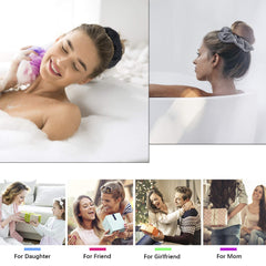 Ivyu bandeau-seche-cheveux microfibre grand, évacue rapidement l'eau sans froisser.