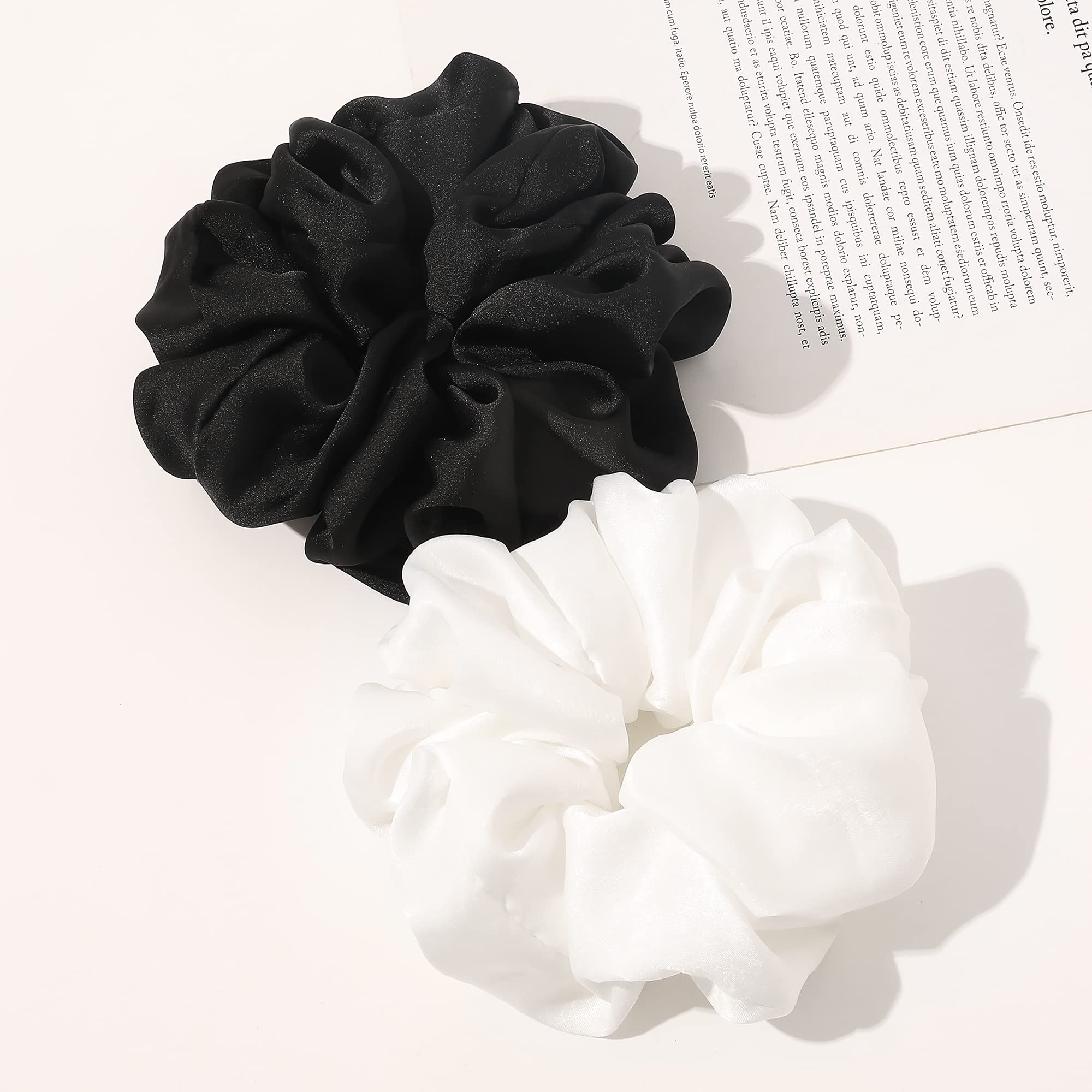 Ivyu scrunchie doux pour le sommeil sans tiraillement.