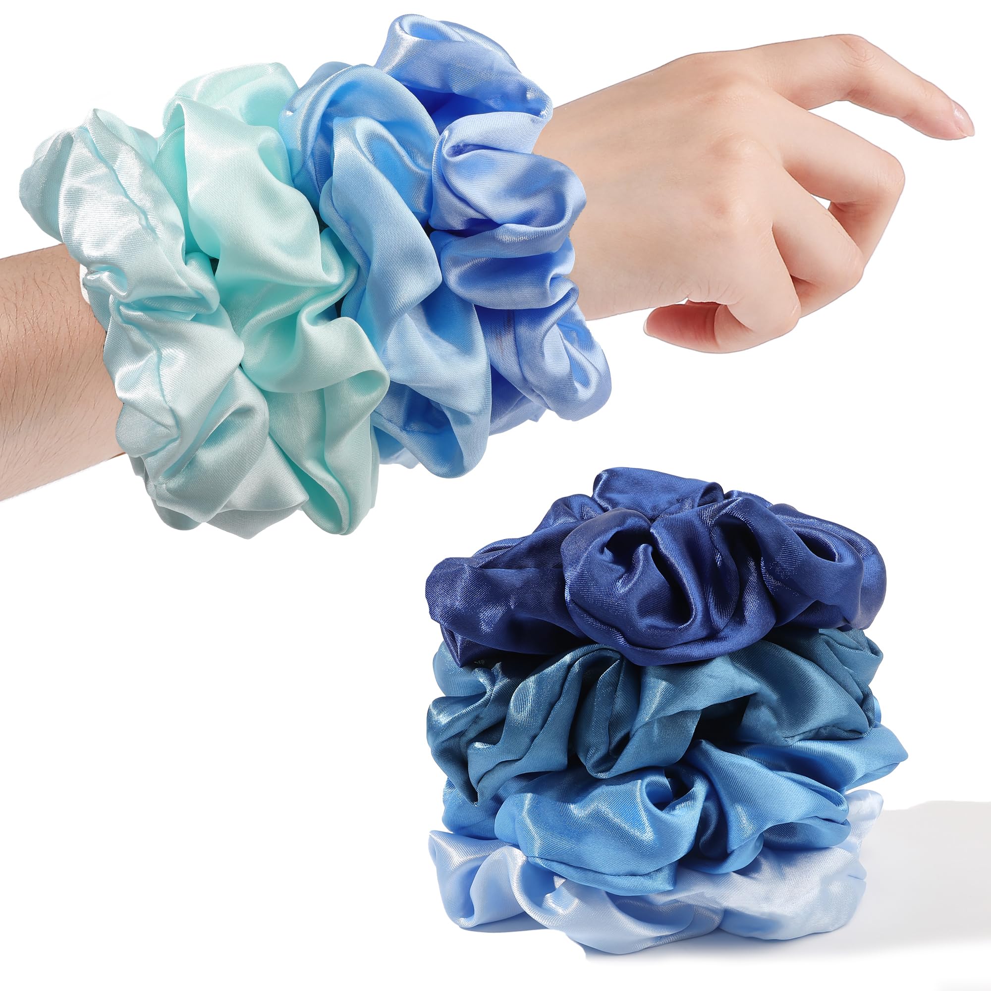 Ivyu chouchou satin doux, adapté à tous types de cheveux.