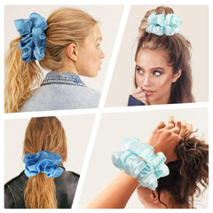 Ivyu chouchou satin, élastique excellent, résistant et stable.
