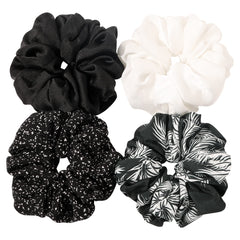 Ivyu scrunchie satin luxe extra-large pour cheveux épais.