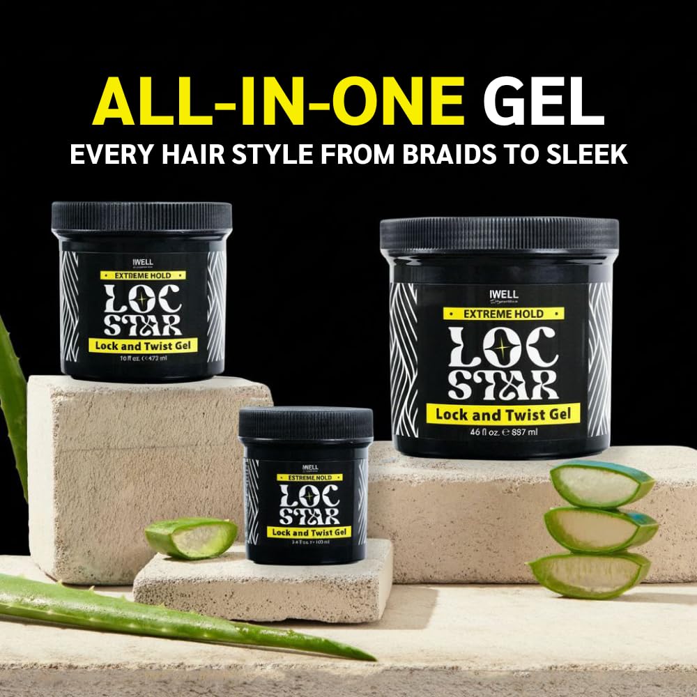 IWELL Signature Loc Star Gel : formulation enrichie à l’Aloe Vera pour un cuir chevelu confortable.