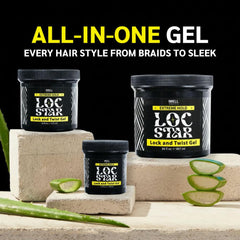 IWELL Signature Loc Star Gel : formulation enrichie à l’Aloe Vera pour un cuir chevelu confortable.
