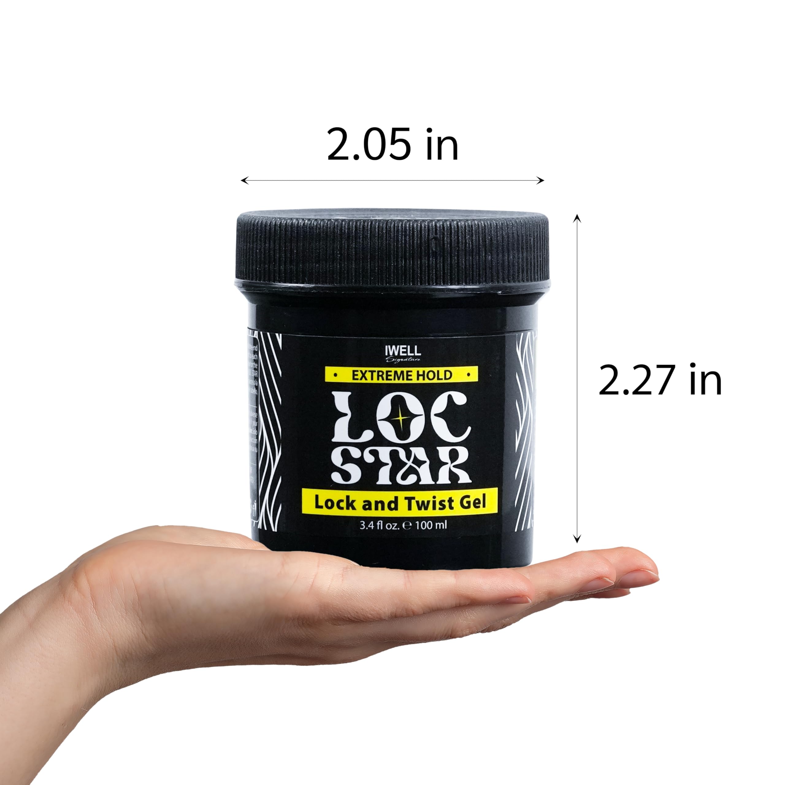 IWELL Signature Loc Star Gel : tenue longue durée adaptée aux tresses et locs.