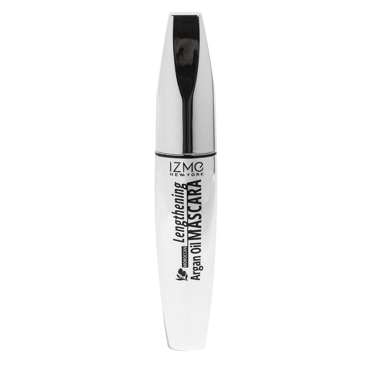 IZME New York Mascara allongeant — huile d’argan et brosse sablier pour des cils plus longs