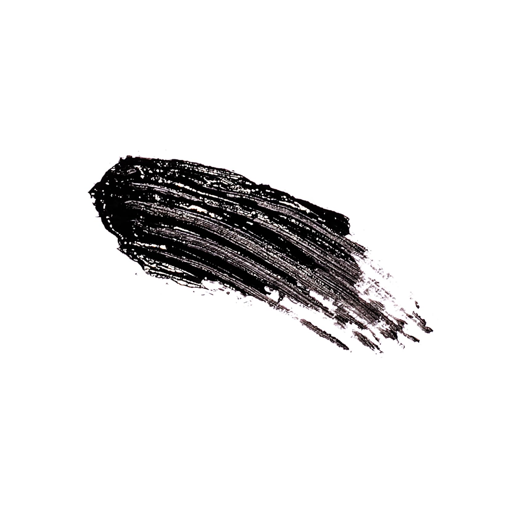 IZME New York Mascara noir, vue rapprochée des cils allongés et séparés