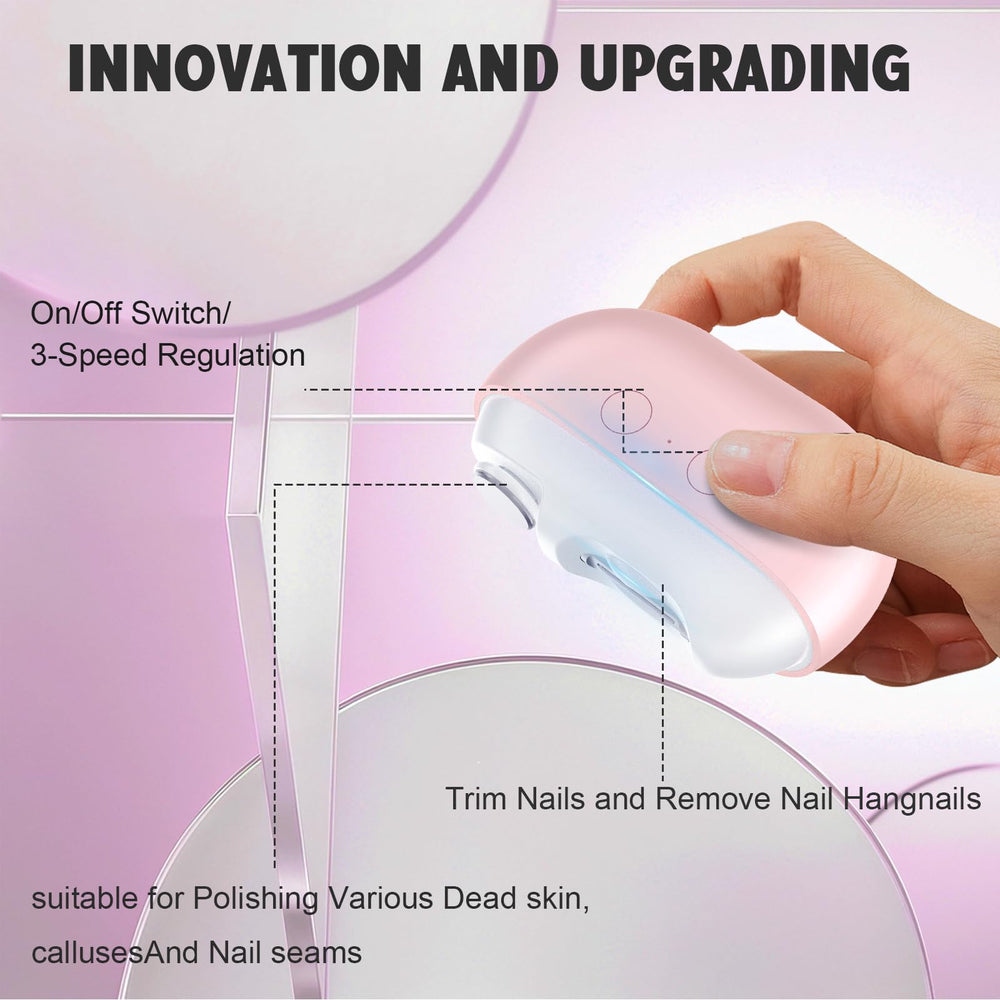 IZRIO Fanyil EasyClip – outil pratique et portable pour soins des ongles à domicile.