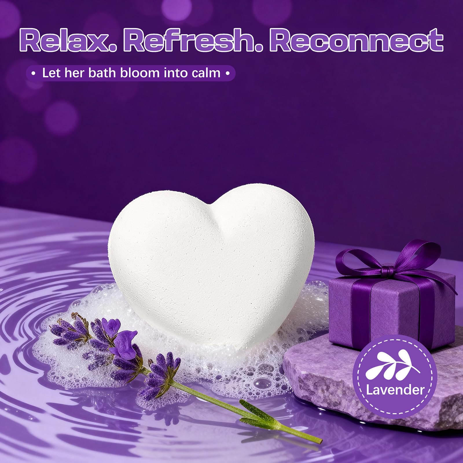 Carte avec fleur séchée IZZUBIZ pour un message chaleureux.