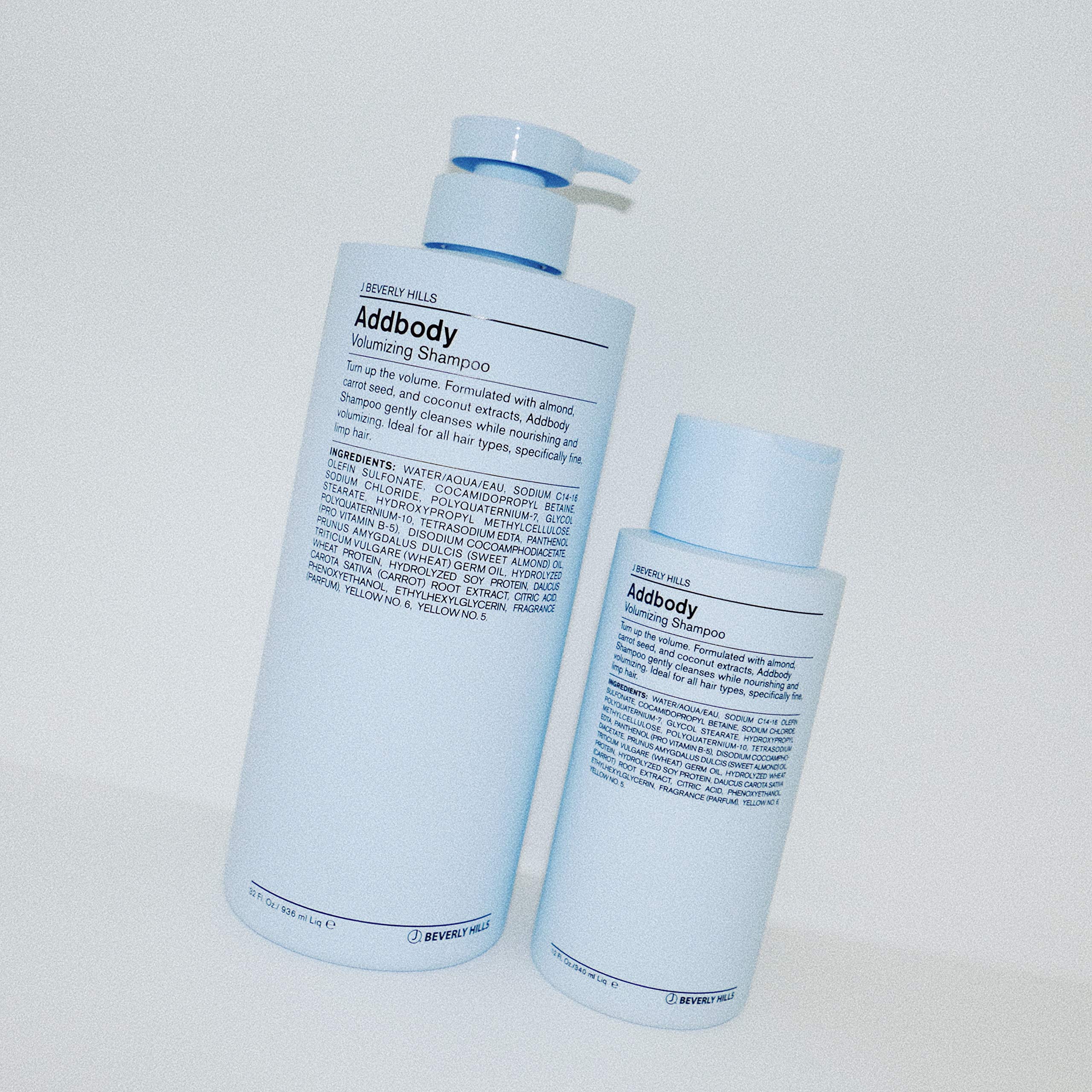 J Beverly Hills Addbody extraits amande-carotte-coco nourrissants sans alourdir