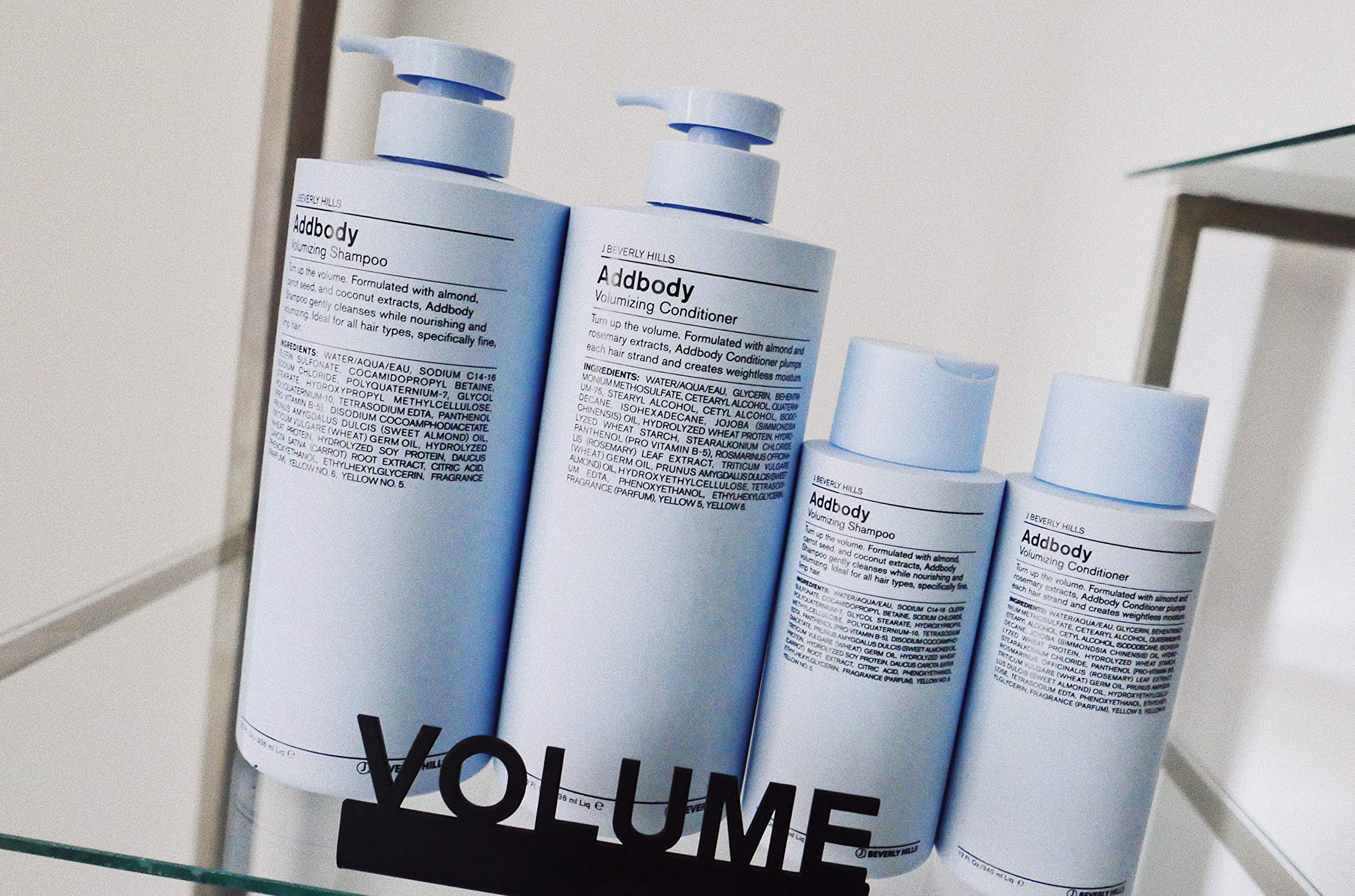 J Beverly Hills Addbody sans-sulfates formule douce respectant les cheveux