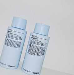 Étiquette et ingrédients de J Beverly Hills Blue Solutions pour cuir chevelu équilibré.