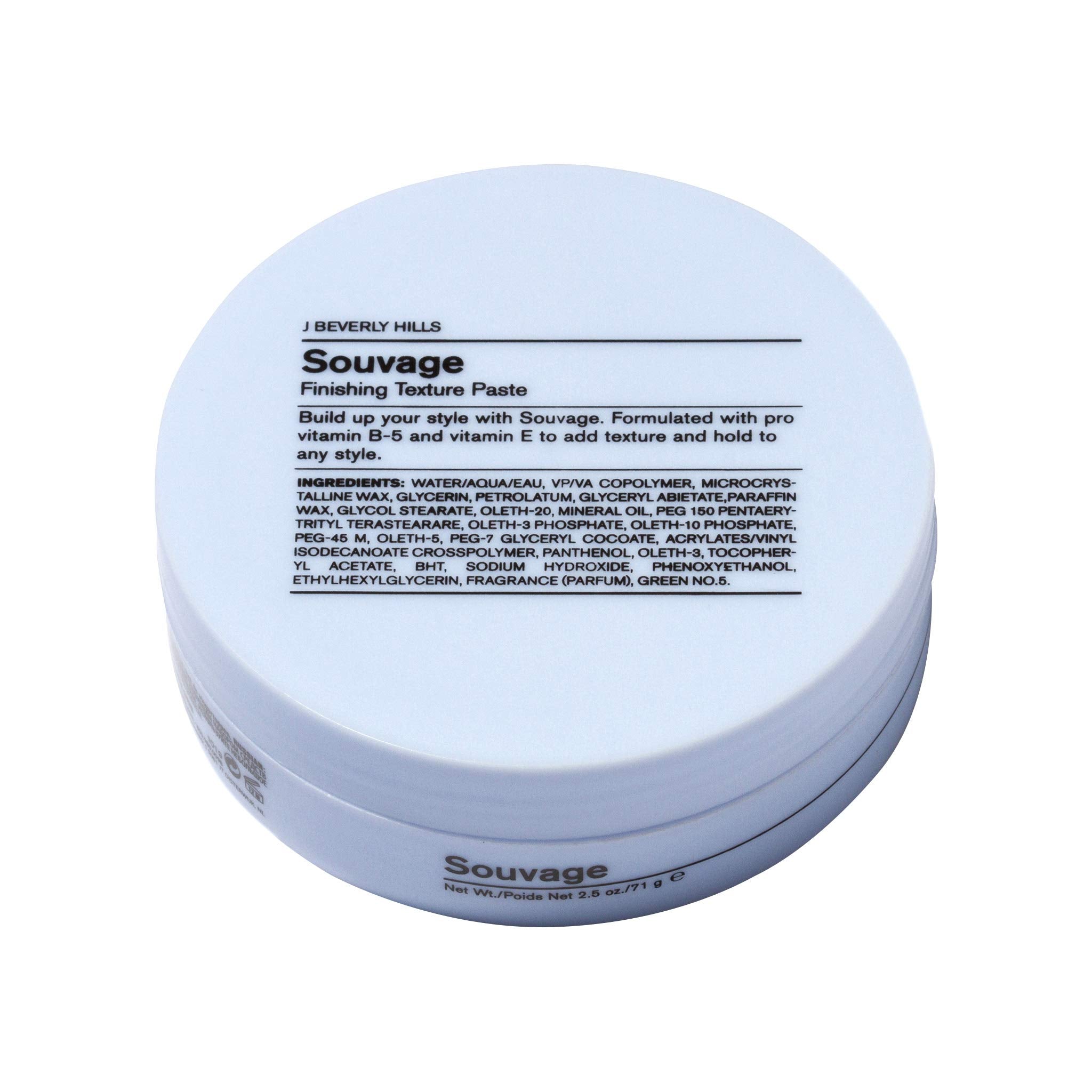 Pâte de texture J Beverly Hills Blue Souvage offrant une tenue flexible.