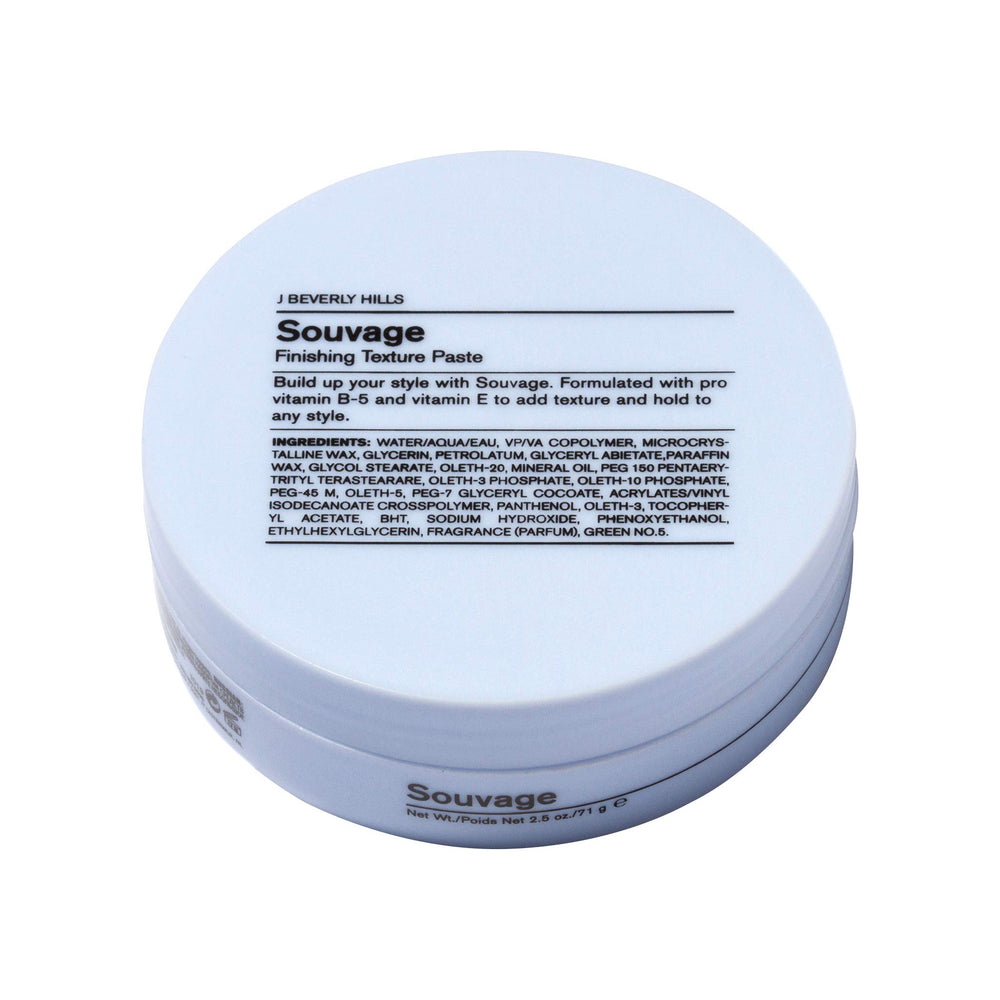 Pâte de texture J Beverly Hills Blue Souvage offrant une tenue flexible.