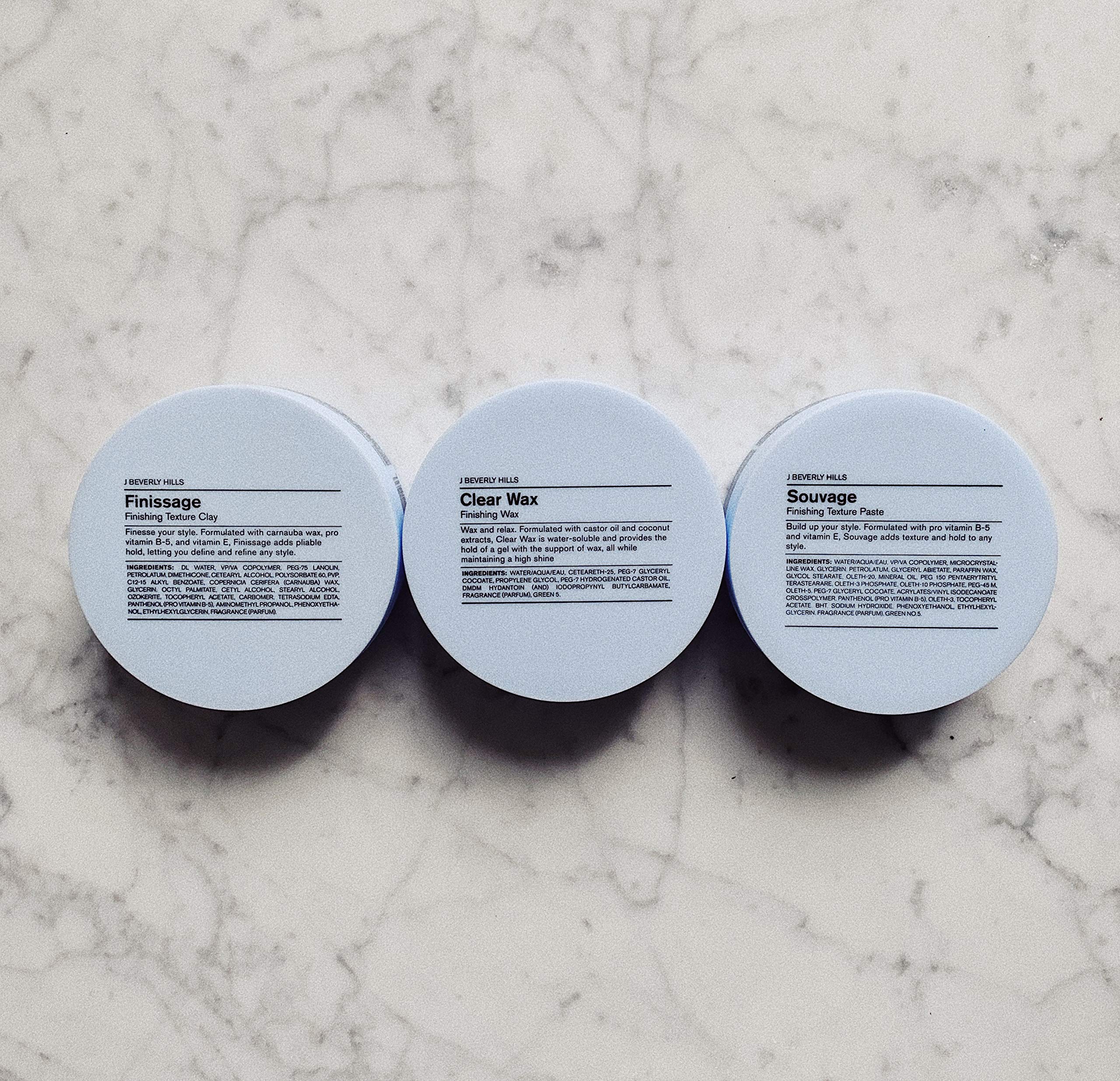 Usage facile après le shampoing avec J Beverly Hills Blue Souvage.