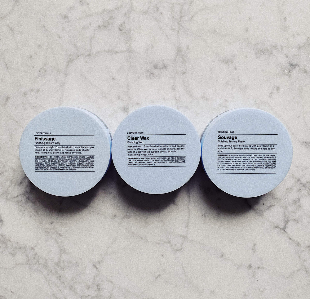 Usage facile après le shampoing avec J Beverly Hills Blue Souvage.