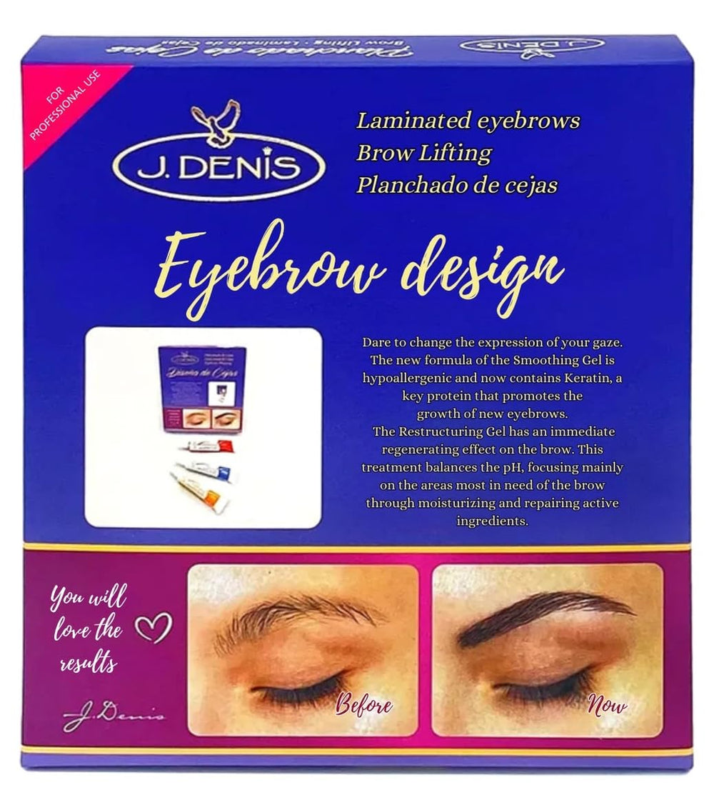J. Denis kit design sourcils lifting pour une ligne définie
