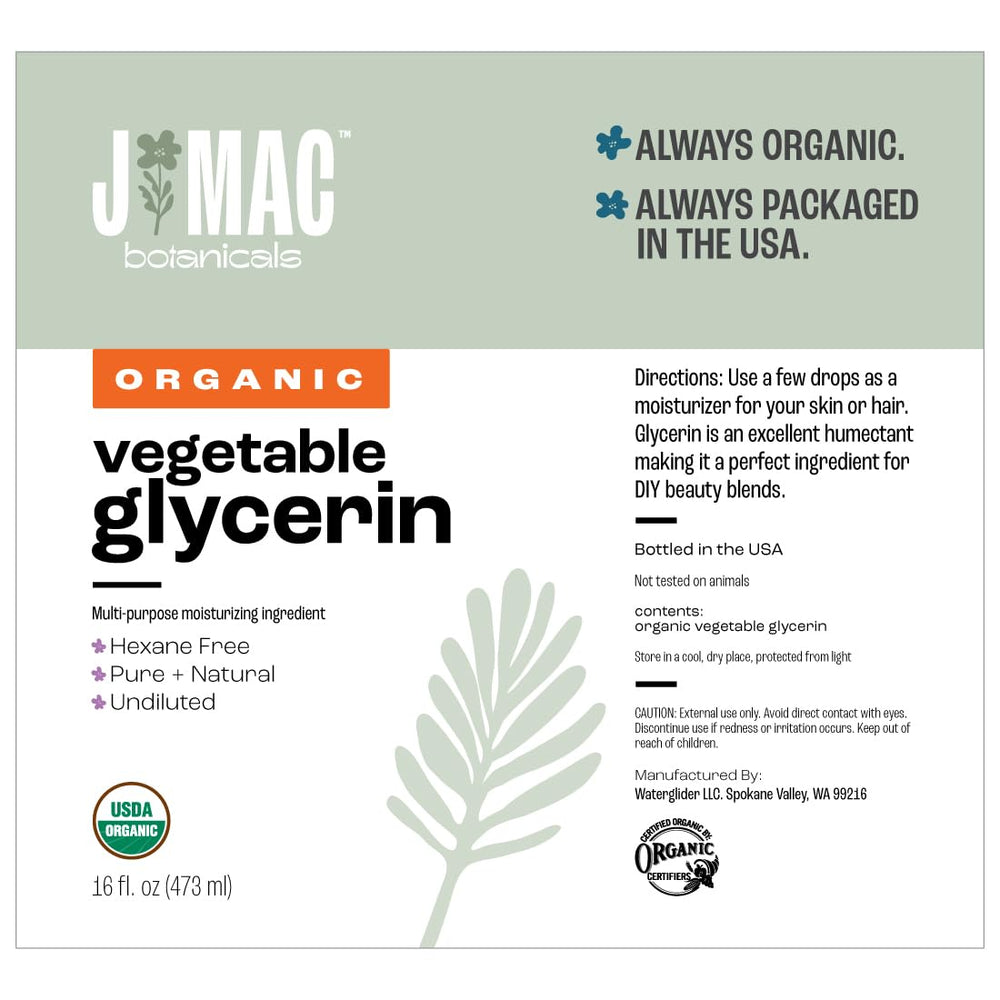 Utilisation polyvalente pour soins peau et cheveux J MAC BOTANICALS.