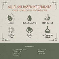Barre J·R·LIGGETT'S, ingrédients olive-coco-ricin nourrissent les cheveux.