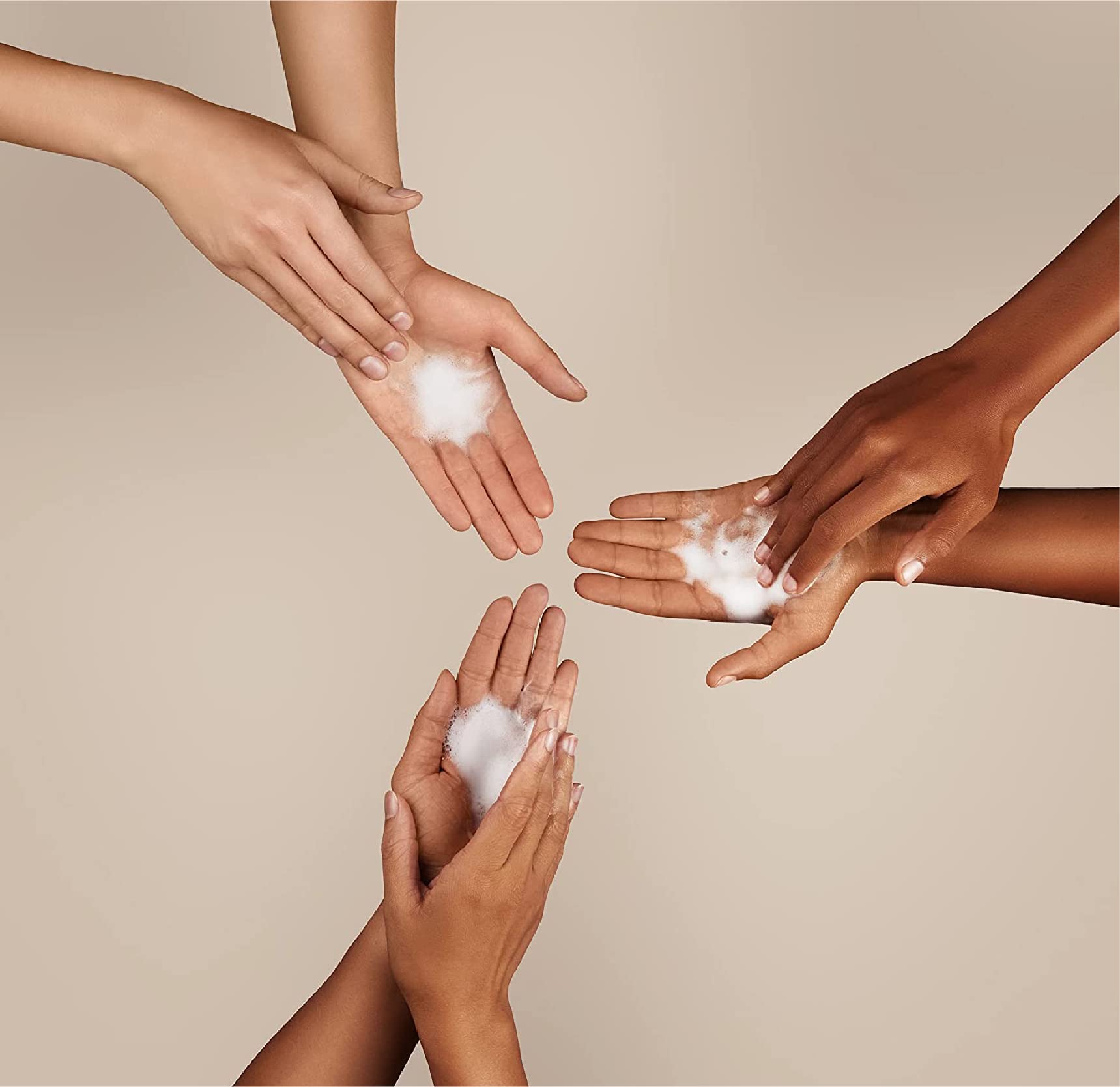 Senteur Aloe et Thé Vert rafraîchissante lors du lavage des mains.
