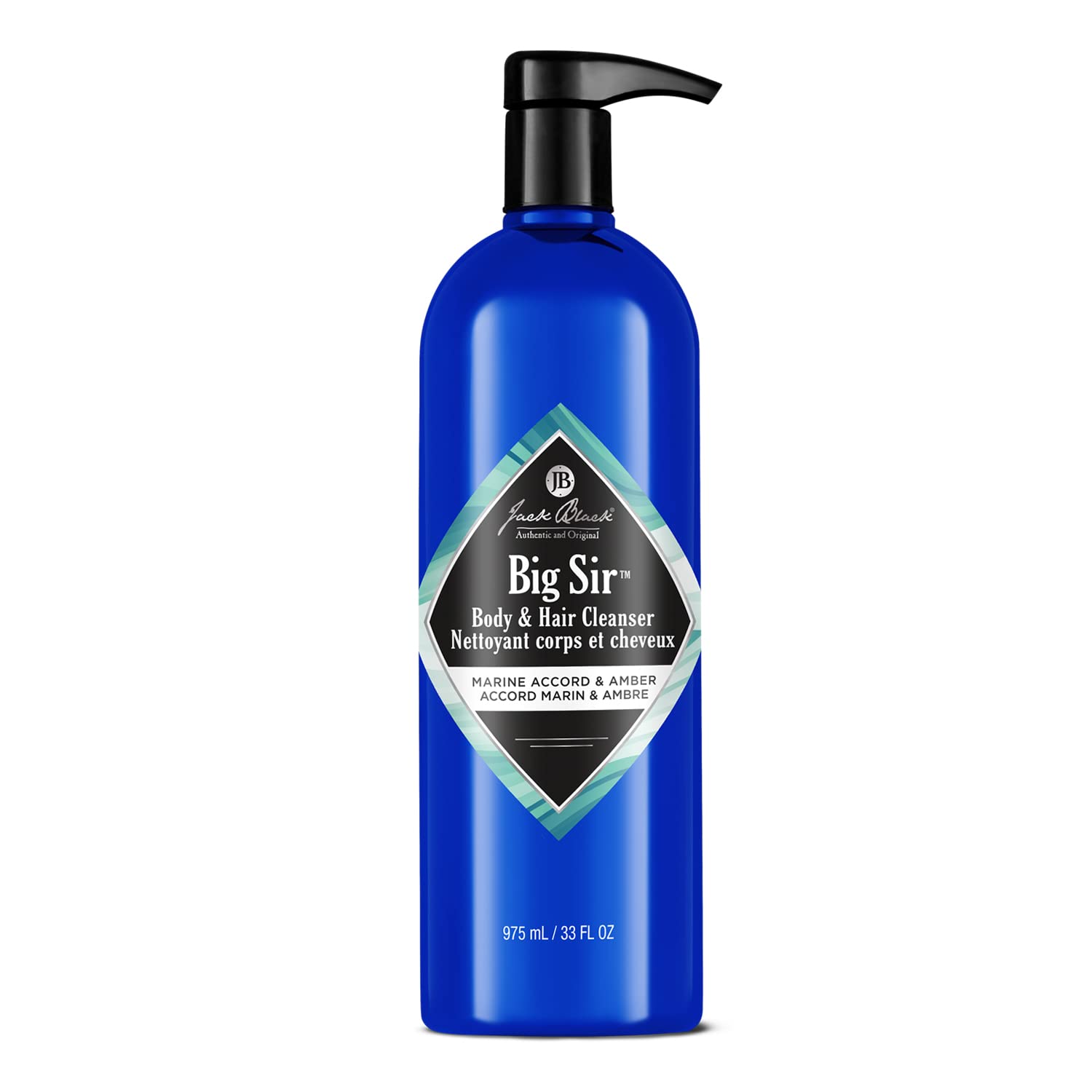 Jack Black Big Sir – bouteille-pompe, utilisation rapide et pratique.