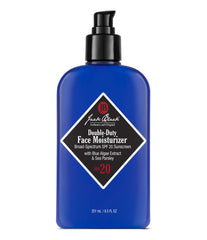 Jack Black Double-Duty visage: flacon SPF 20, protection solaire quotidienne pour le visage.