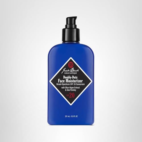 Soin visage masculin Jack Black Double-Duty pour routine simple et efficace.
