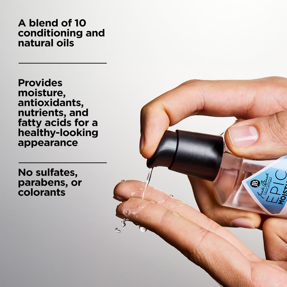 Utilisation pré-rasage avec Epic Moisture pour peau douce et réconfort.