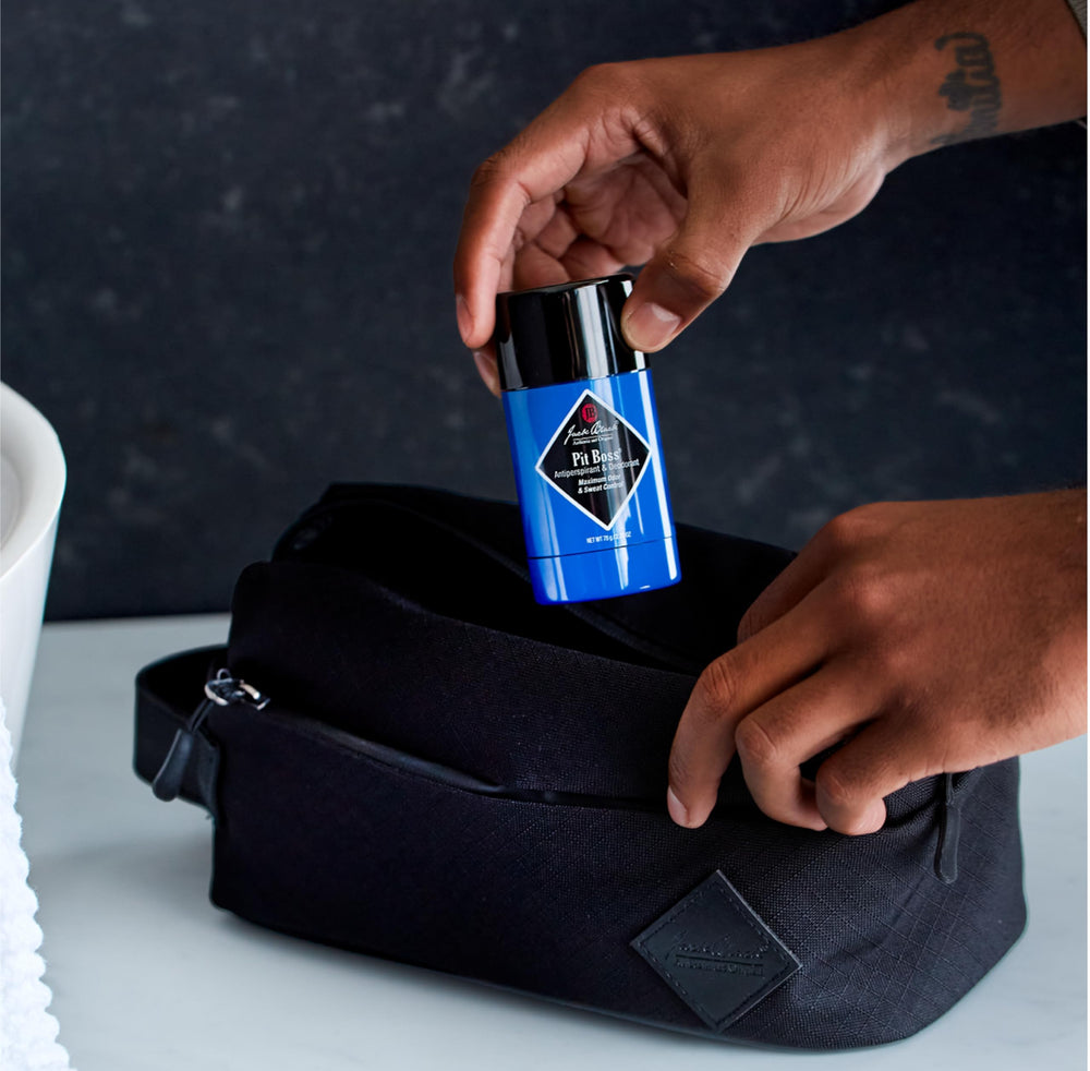 Jack Black Pit Boss convient aux peaux sensibles sans irritation.