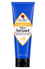 Jack Black Sun Guard SPF 45, crème solaire sans huile, idéale pour les activités sportives.
